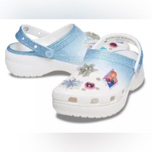 - NWT Women’s Frozen Platform Crocs Size 11 Disney Parks
